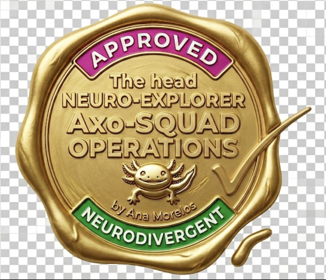 Neurodivergent Approved — by Ana Morelos
